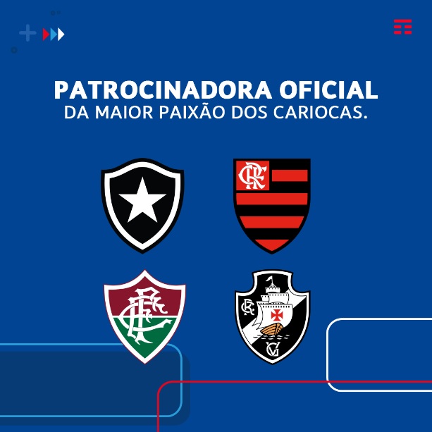 TIM. PATROCÍNIO. FLAMENGO-RJ. FLUMINENSE-RJ. BOTAFOGO-RJ. VASCO-RJ.