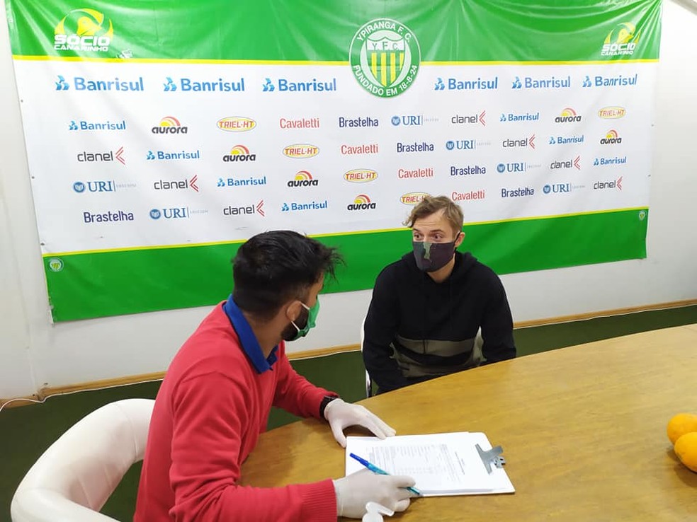 YPIRANGA-RS. CAMPEONATO GAÚCHO. FEDERAÇÃO GAÚCHA DE FUTEBOL.