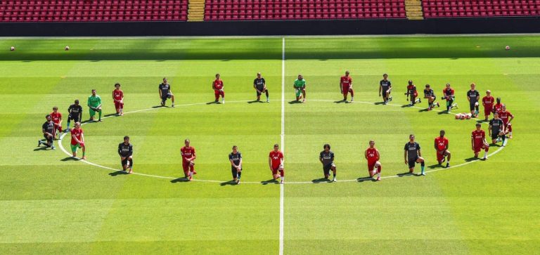 LIVERPOOL. PREMIER LEAGUE. VIDAS NEGRAS IMPORTAM.