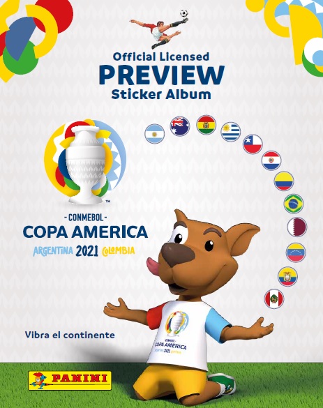 COPA AMÉRICA DE 2021. ÁLBUM.