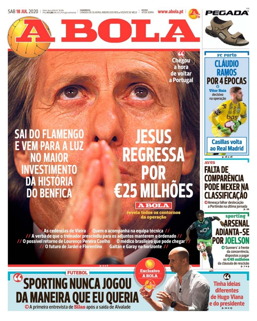 BENFICA. PORTUGAL. JORGE JESUS.