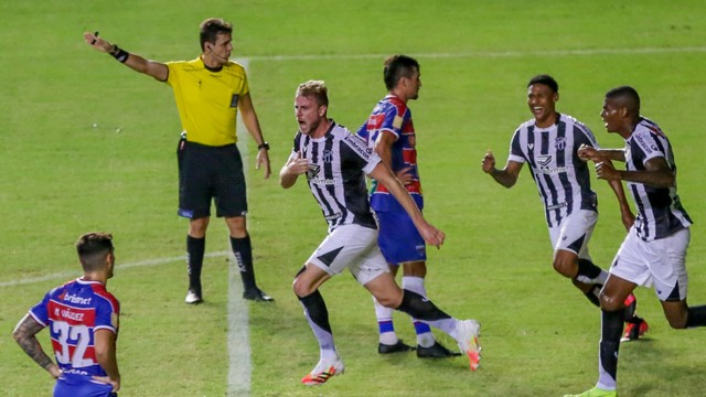 COPA DO NORDESTE DE 2020. SEMIFINAL. CEARÁ-CE. CLASSIFICADO. FORTALEZA-CE. ELIMINADO.