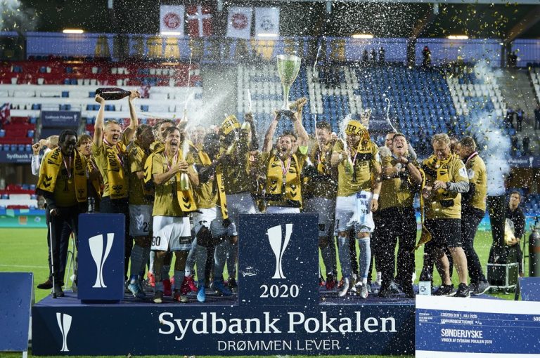 COPA DA DINAMARCA. SONDERJVSKE. CAMPEÃO.