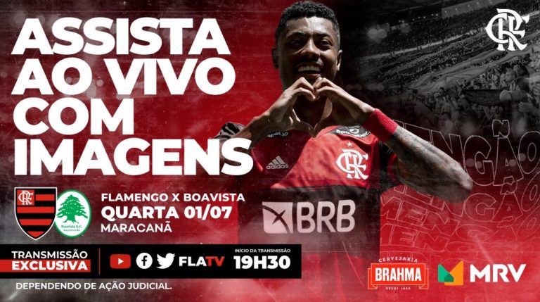 FLAMENGO-RJ. FLATV.BOAVISTA. TRANSIMISSÃO.
