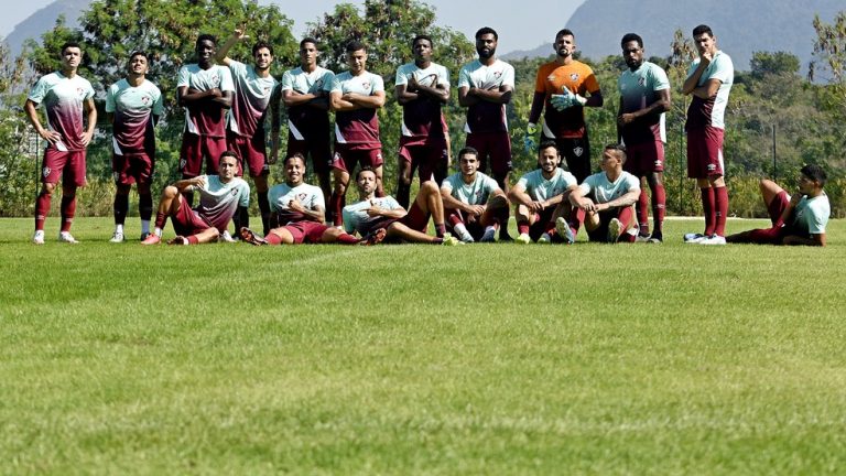 JOGADORES DO FLUMINENSE-RJ.
