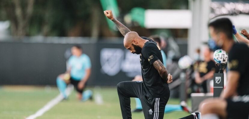 HENRY. MAJOR LEAGUE SOCCER. LUTA CONTRA O RACISMO.