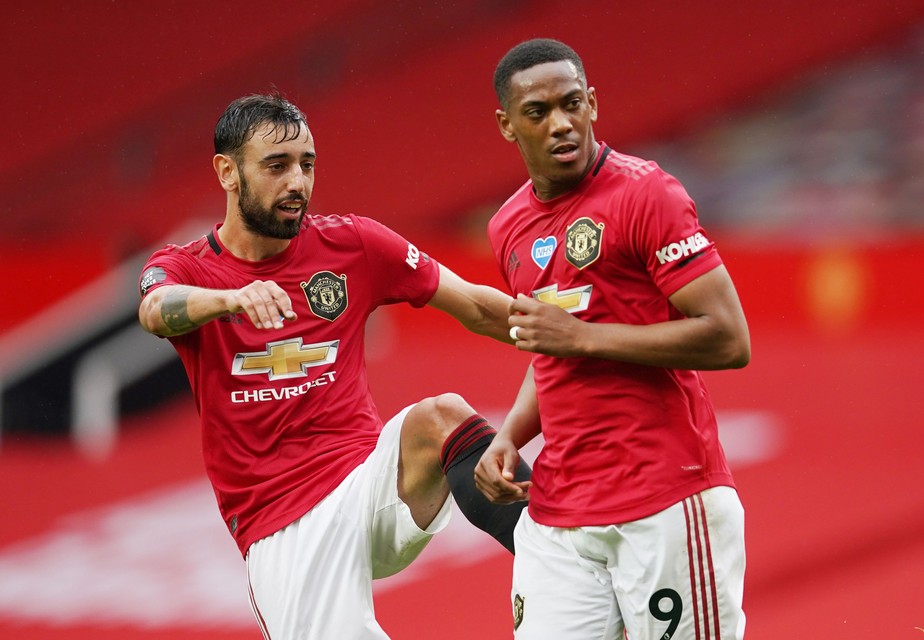 PREMIER LEAGUE. CAMPEONATO INGLÊS. TRIGÉSIMA TERCEIRA RODADA. MANCHESTER UNITED. BOURNEMOUTH. LEICESTER CITY.