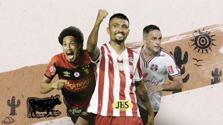 CAMPEONATO PERNAMBUCANO. SPORT-PE. NÁUTICO-PE. SANTA CRUZ-PE.