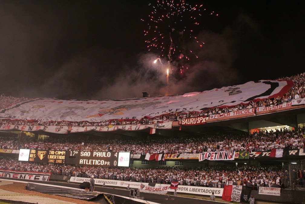 SÃO PAULO-SP. BRASIL. TRICAMPEÃO DA TAÇA LIBERTADORES DA AMÉRICA 2005.