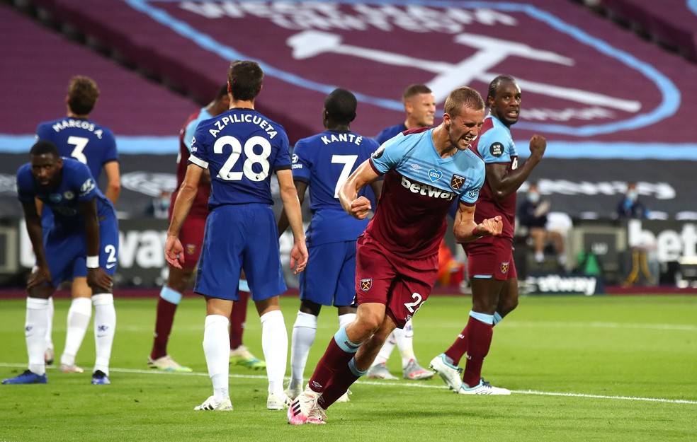 CHELSEA. WEST HAM. INGLATERRA. PREMIER LEAGUE. TRIGÉSIMA SEGUNDA RODADA.