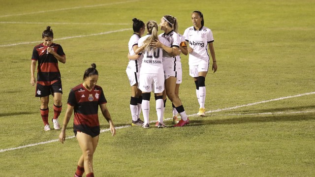 CAMPEONATO BRASILEIRO DE FUTEBOL FEMININO DA SÉRIE A1 DE 2020. PRIMEIRA FASE. CORINTHIANS-SP. FLAMENGO-RJ.