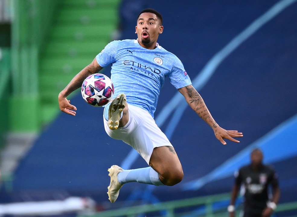 GABRIEL JESUS. MANCHESTER CITY. INGLATERRA. BARCELONA. ESPANHA.