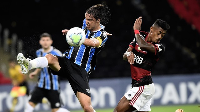 CAMPEONATO BRASILEIRO DA SÉRIE A DE 2020. PRIMEIRA FASE. QUARTA RODADA. GRÊMIO-RS. FLAMENGO-RJ.