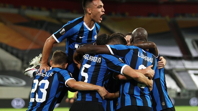 LIGA EUROPA TEMPORADA 2019.2020. SEMIFINAL. JOGO ÚNICO. INTERNAZIONALE DE MILÃO. ITÁLIA. CLASSIFICADO. SHAKHTAR DONESTK. UCRÂNIA. ELIMINADO.