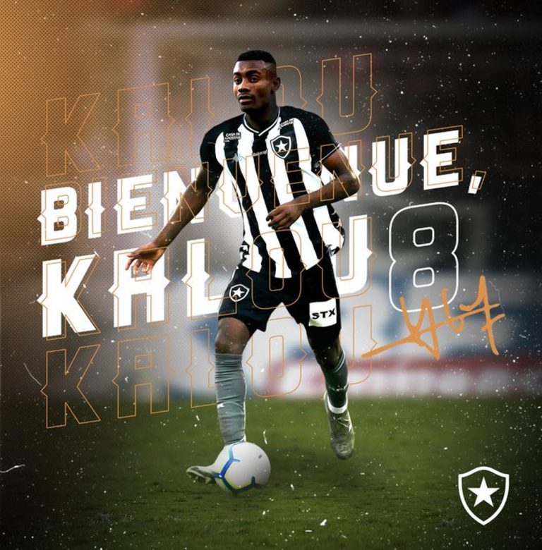 BOTAFOGO-RJ. KALOU. APRESENTAÇÃO.