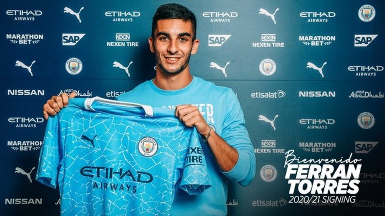 MANCHESTER CITY. INGLATERRRA. FERRAN TORRES.