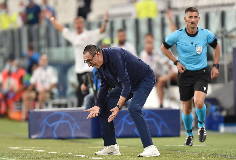 MAURIZIO SARRI. EX-TÉCNICO DA JUVENTUS. ITÁLIA.