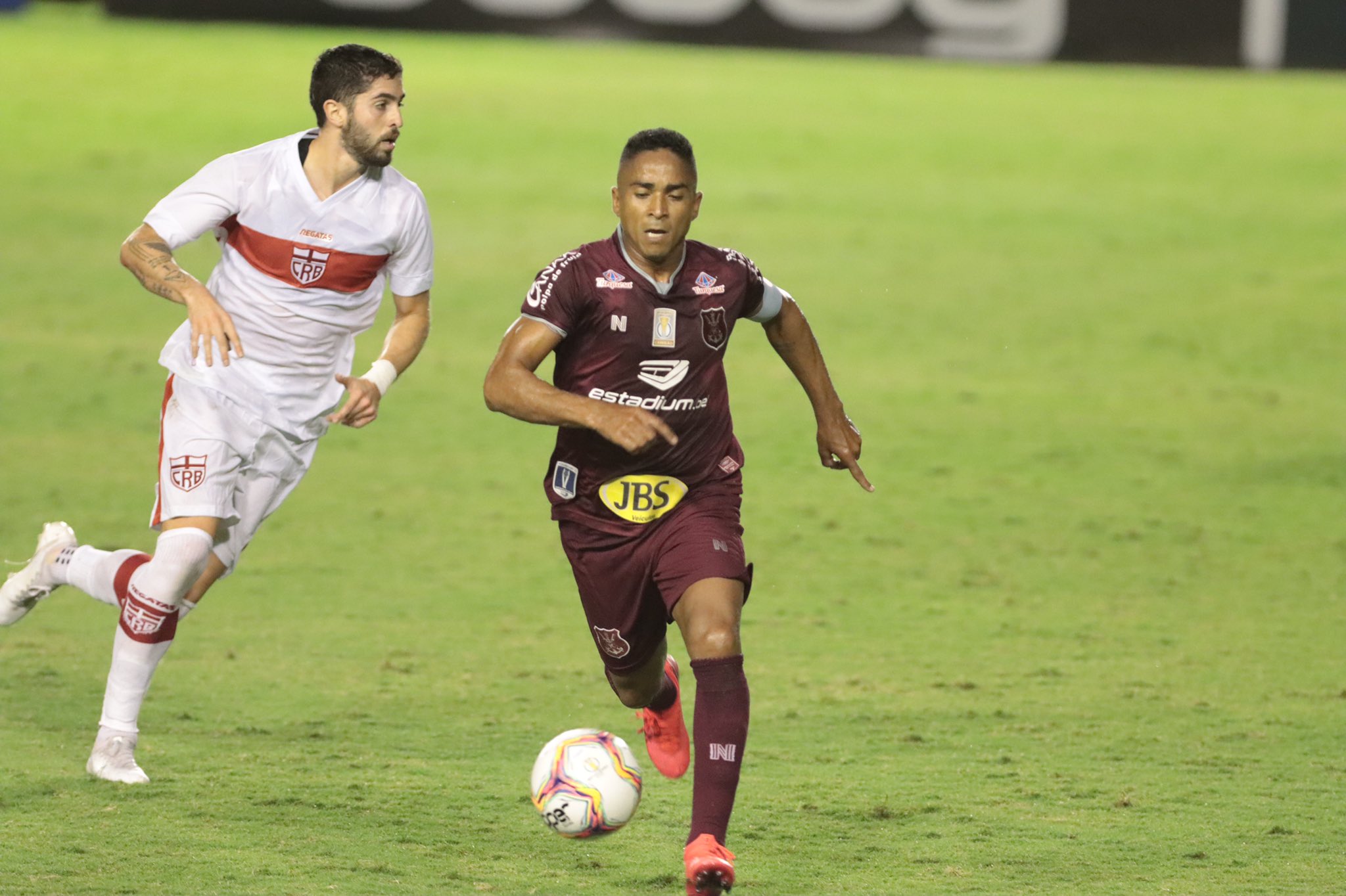 CAMPEONATO BRASILEIRO DA SÉRIE B EM 2020. PRIMEIRA FASE. TERCEIRA RODADA. NÁUTICO-PE. CRB-AL.