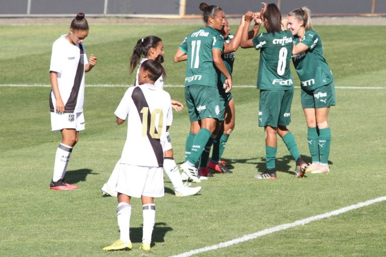 CAMPEONATO BRASILEIRO DE FUTEBOL FEMININO SÉRIE A1 DE 2020. PRIMEIRA FASE. SEXTA RODADA. PALMEIRAS-SP. PONTE PRETA-SP.