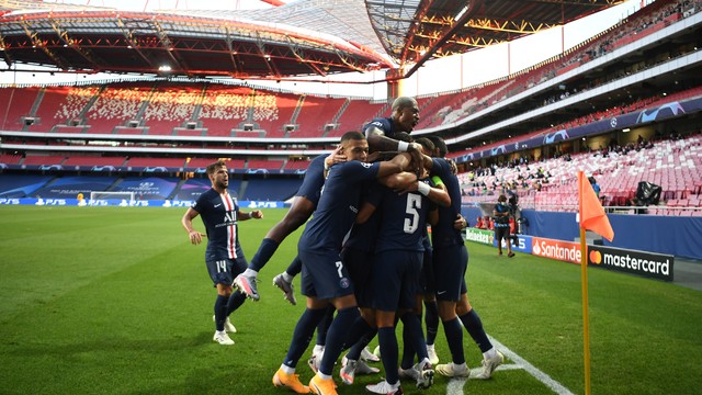 LIGA DOS CAMPEÕES DA EUROPA. TEMPORADA 2019. 2020. SEMIFINAL. JOGO ÚNICO. PARIS SAINT-GERMAIN. FRANÇA. CLASSIFICADO. RASENBALLSPORT LEIPZIG. ALEMANHA. ELIMINADO.