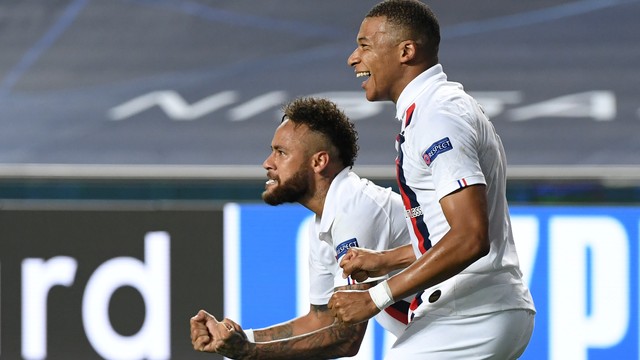 LIGA DOS CAMPEÕES DA EUROPA. TEMPORADA 2019.2020. QUARTAS DE FINAL. JOGO ÚNICO. PARIS SAINT-GERMAIN. FRANÇA. CLASSIFICADO. ATALANTA. ITÁLIA. ELIMINADO.