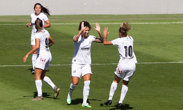 CAMPEONATO BRASILEIRO DE FUTEBOL FEMININO SÉRIE A1. PRIMEIRA FASE. QUINTA RODADA. SANTOS-SP. AUDAX-SP.