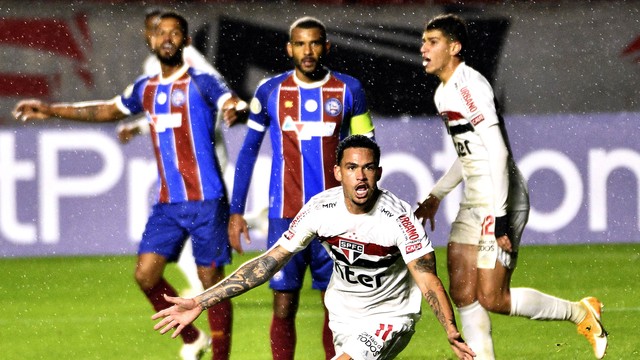 CAMPEONATO BRASILEIRO DA SÉRIE A EM 2020. PRIMEIRA FASE. QUARTA RODADA. SÃO PAULO-SP. BAHIA-BA.