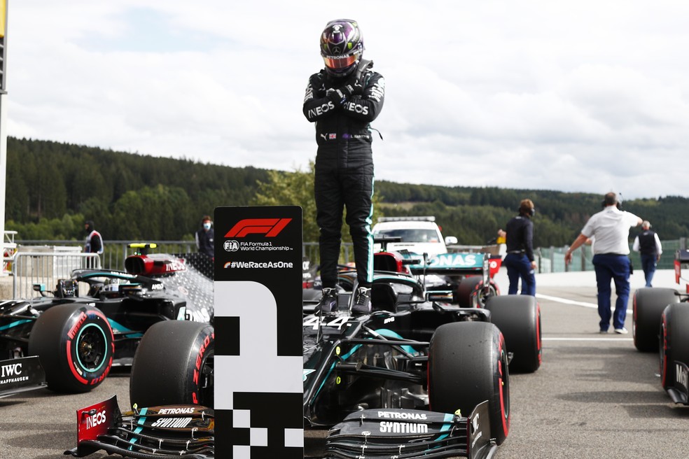 GRANDE PRÊMIO DA BÉLGICA. LEWIS HAMILTON. INGLATERRA.