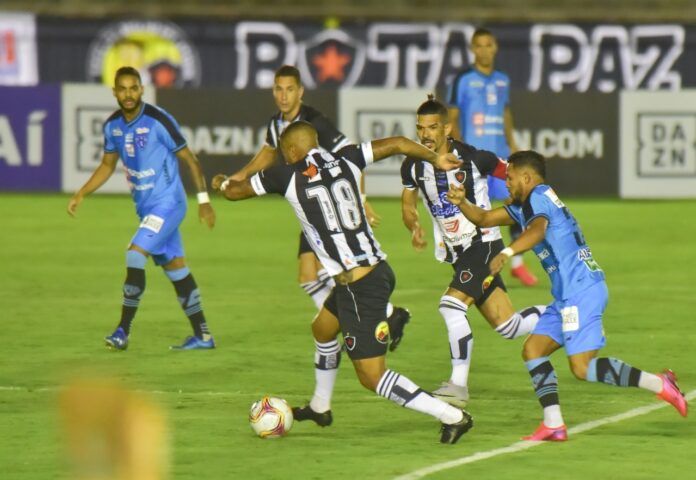 CAMPEONATO BRASILEIRO DA SÉRIEC DE 2020. PRIMEIRA FASE. OITAVA RODADA. GRUPO A. BOTAFOGO-PB. PAYSANDU-PA.
