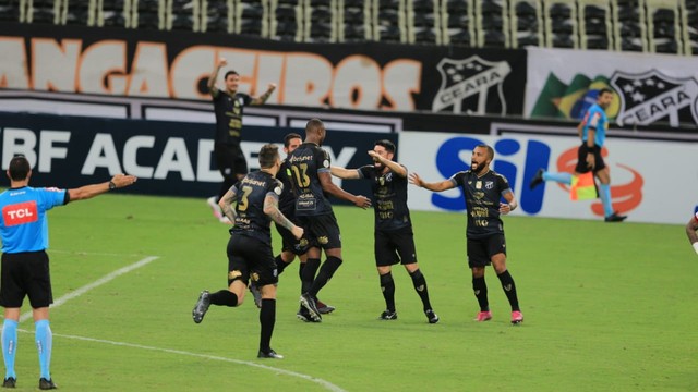 CAMPEONATO BRASILEIRO DA SÉRIE A DE 2020. PRIMEIRA FASE. DÉCIMA RODADA. CEARÁ-CE. FLAMENGO-RJ.