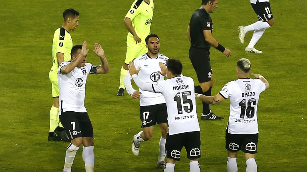 TAÇA LIBERTADORES DA AMÉRICA DE 2020. FASE DE GRUPOS. GRUPO C. TERCEIRA RODADA. COLO-COLO. CHILE. PEÑAROL. URUGUAI.