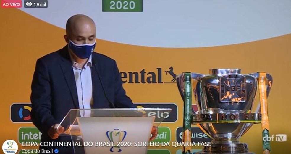 COPA DO BRASIL DE 2020. QUARTA FASE. CONFRONTOS DEFINIDOS.