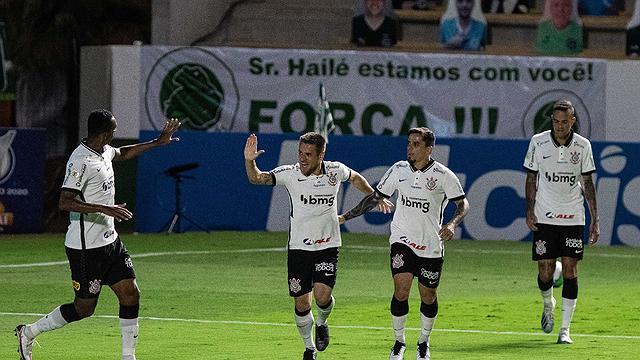 CAMPEONATO BRASILEIRO DA SÉRIE A DE 2020. PRIMEIRA FASE. SÉTIMA RODADA. GOIÁS-GO. CORINHTINAS-SP.