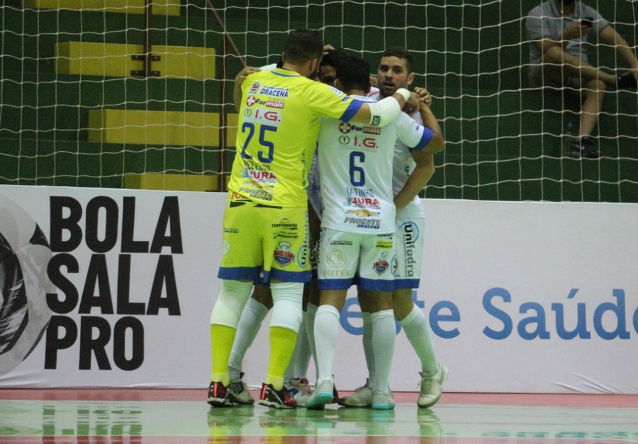 LIGA NACIONAL DE FUTSAL. LNF. REAL BRASÍLIA-DF. DRACENA-SP.