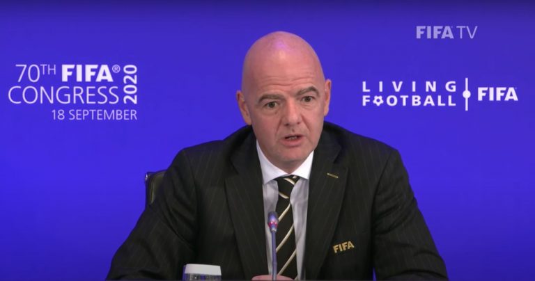 MUNDIAL DE CLUBES DA FIFA. GIANNI INFANTINO. FIFA. PRESIDENTE.