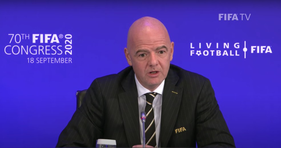 MUNDIAL DE CLUBES DA FIFA. GIANNI INFANTINO. FIFA. PRESIDENTE.