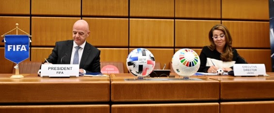 FIFA. ONU. ORGANIZAÇÃO DAS NAÇÕES UNIDAS.