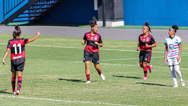 CAMPEONATO BRASILEIRO DE FUTEBOL FEMININO SÉRIE A1. PRIMEIRA FASE. SÉTIMA RODADA. IRANDUBA-AM. FLAMENGO-RJ.