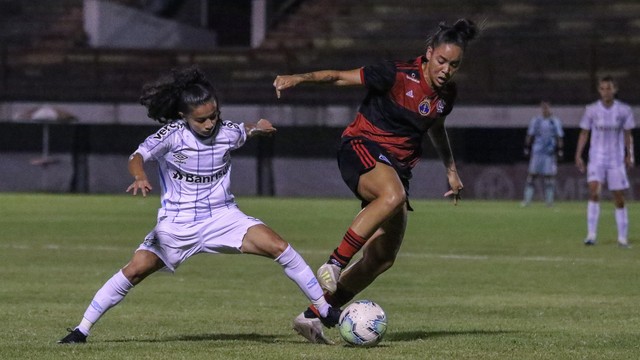 CAMPEONATO BRASILEIRO DE FUTEBOL FEMININO SÉRIE A1 D E2020. PRIMEIRA FASE. DÉCIMA PRIMEIRA RODADA. FLAMENGO-RJ. GRÊMIO-RS.