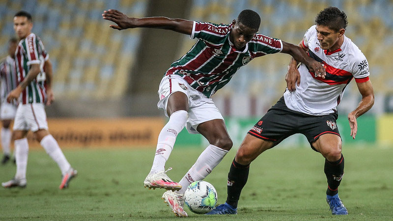 COPA DO BRASIL DE 2020. QUARTA FASE. JOGO DE IDA. FLUMINENSE-RJ. ATLÉTICO-GO.
