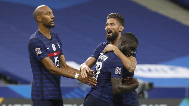 LIGA DAS NAÇÕES. EUROPA. LIGA A. PRIMEIRA FASE. SEGUNDA RODADA. GRUPO 3. FRANÇA. CROÁCIA.