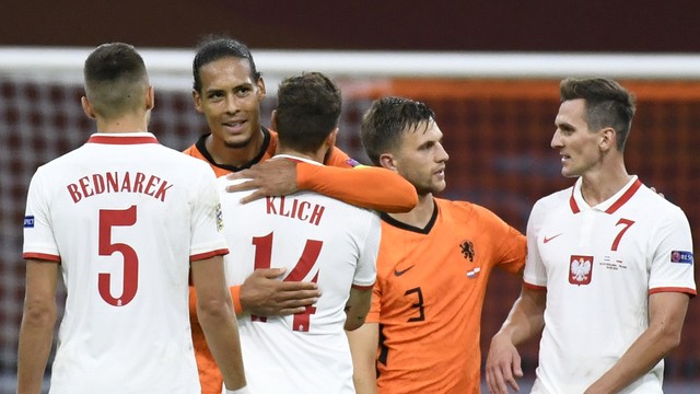 LIGA DAS NAÇÕES. LIGA 1. GRUPO 1. PRIMEIRA RODADA. HOLANDA. POLÔNIA.