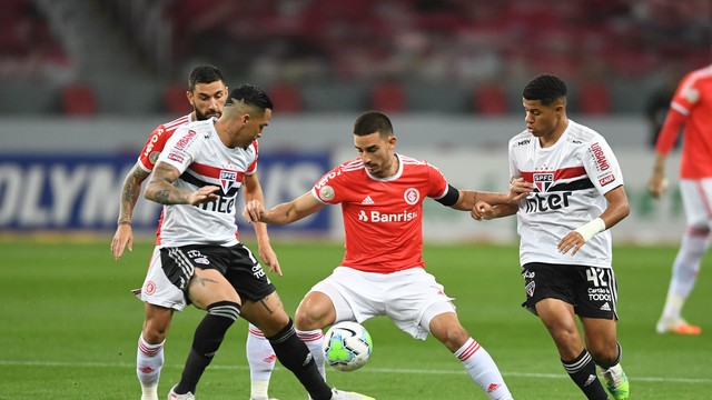 CAMPEONATO BRASILEIRO DA SÉRIE A DE 2020. PRIEMIRA FASE. DÉCIMA SEGUNDA RODADA. INTERNACIONAL-RS. SÃO PAULO-SP.