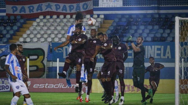 CAMPEONATO BRASILEIRO DA SÉRIE C DE 2020. PRIMEIRA FASE. GRUPO A. QUINTA RODADA. PAYSANDU-PA. JACUIPENSE-BA.