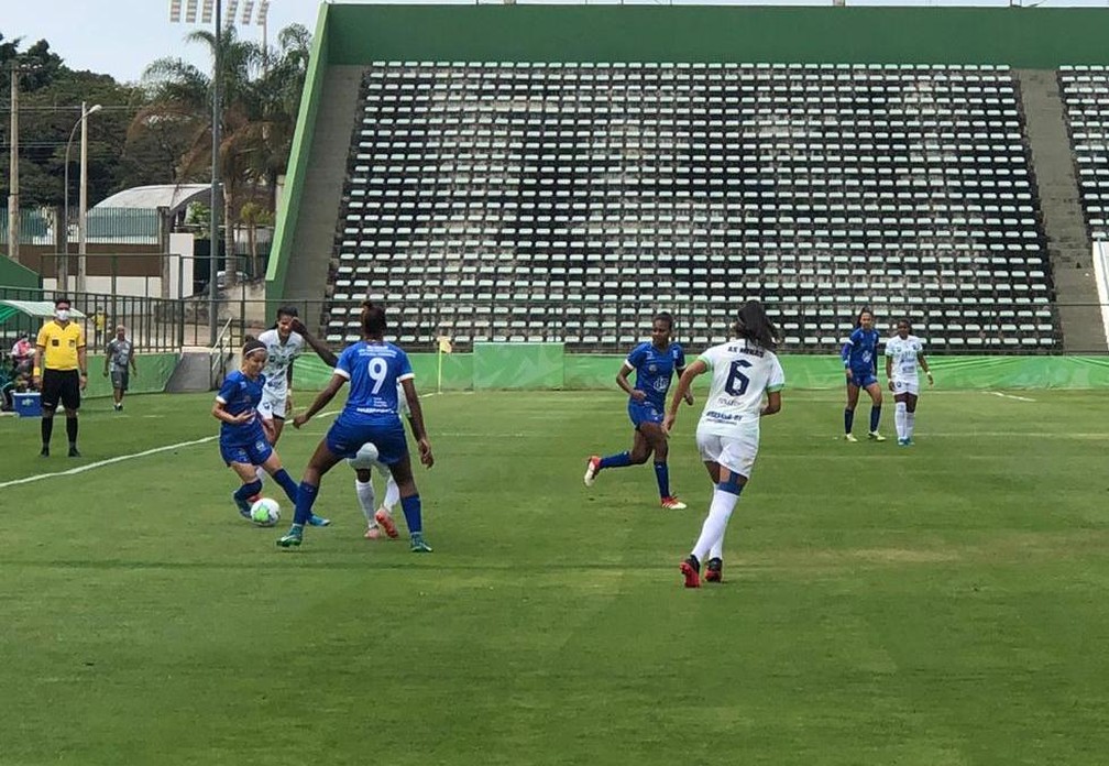 CAMPEONATO BRASILEIRO DE FUTEBOL FEMININO SÉRIE A1 DE 2020. PRIMEIRA FASE. DÉCIMA RODADA. MINAS ICESP-DF. SÃO JOSÉ-SP.