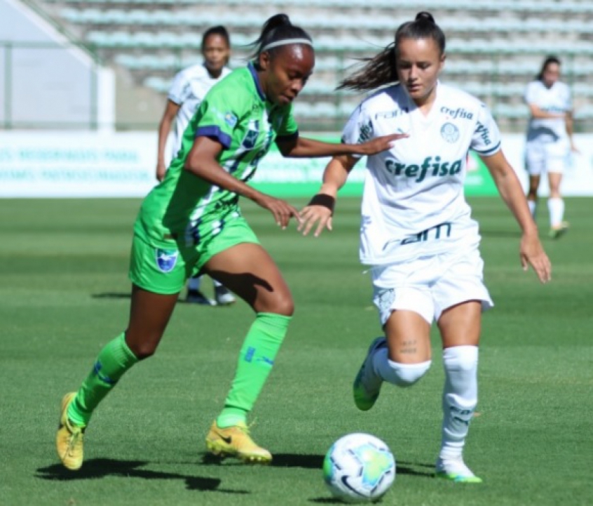 CAMPEONATO BRASILEIRO DE FUTEBOL FEMININO SÉRIE A1 DE 2020. PRIMEIRA FASE. MINAS ICESP-DF. PALMEIRAS-SP.