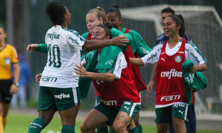 CAMPEONATO BRASILEIRO DE FUTEBOL FEMININO DA SÉRIE A1. PRIMEIRA FASE. SÉTIMA RODADA. PALMEIRAS-SP. AVAÍ/KINDERMANN-SC.
