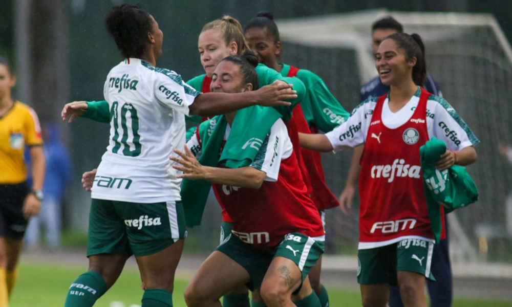 CAMPEONATO BRASILEIRO DE FUTEBOL FEMININO DA SÉRIE A1. PRIMEIRA FASE. SÉTIMA RODADA. PALMEIRAS-SP. AVAÍ/KINDERMANN-SC.