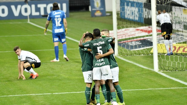 CAMPEONATO BRASILEIRO DA SÉRIE A DE 2020. PRIEMIRA FASE. NONA RODADA. PALMEIRAS-SP. CORINTHIANS-SP.