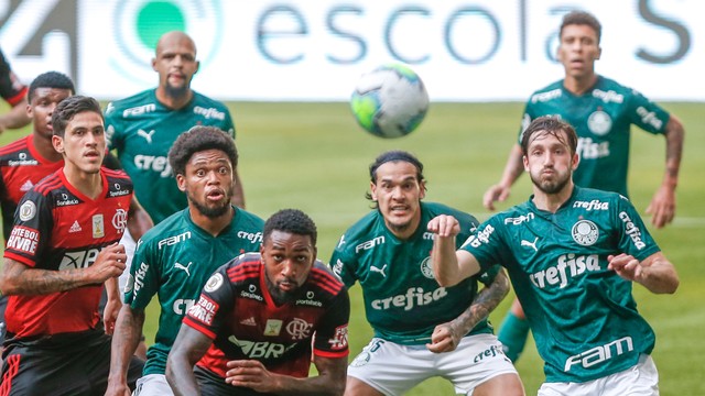 CAMPEONATO BRASILEIRO DA SÉRIE A DE 2020. PRIMEIRA FASE. DÉCIMA SEGUNDA RODADA. PALMEIRAS-SP. FLAEMNGO-RJ.